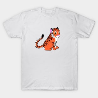 Orange Tiger T-Shirt